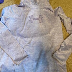 Under armour purple hoodie size small